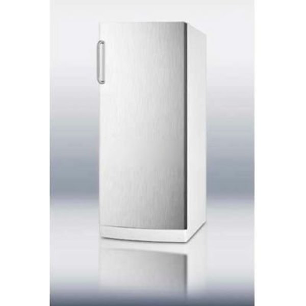 Summit Appliance Div. Summit-10.1 Cu. Ft. All-Refrigerator, 9 Interior Locking Compartments, SS Door FFAR10SSTBLOCKER